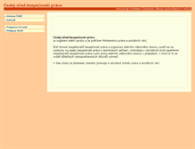 Tablet Screenshot of cubp.cz